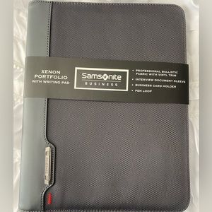 Samsonite Xenon Business Portfolio with Writing Pad Retails for $45